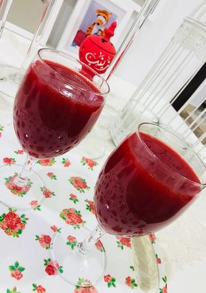 صورة لوصفة عصير الشمندر