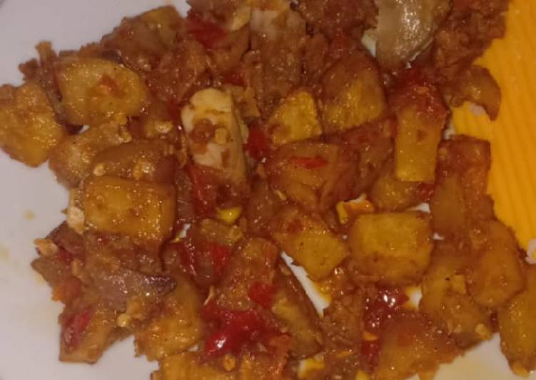 Kentang Balado Simpel