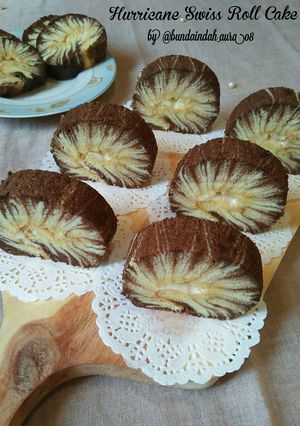 Foto resep Hurricane Swiss Roll Cake