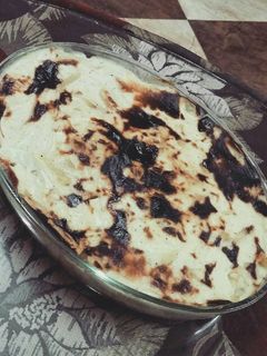 صورة لوصفة مكرونة بالبشاميل