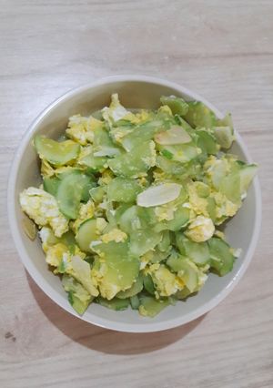 Foto resep Tumis Timun Telur sedaapp khas Bangka