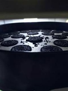 Una foto de Cheesecake de oreo