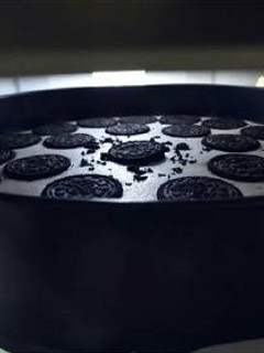 Una foto de Cheesecake de oreo
