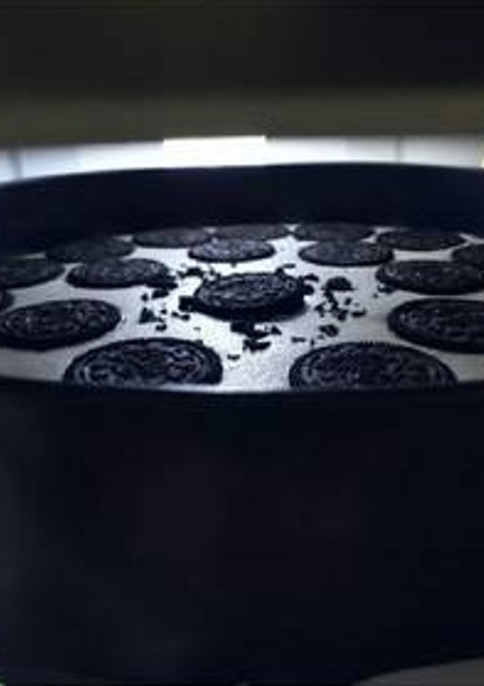 Una foto de Cheesecake de oreo