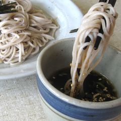 A picture of 'Mentsuyu' (Noodle Dipping Sauce).