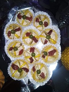 صورة لوصفة تارتولات بالكريم شانتيه والفواكه