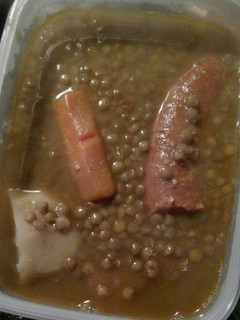 Una foto de Lentejas con chorizo