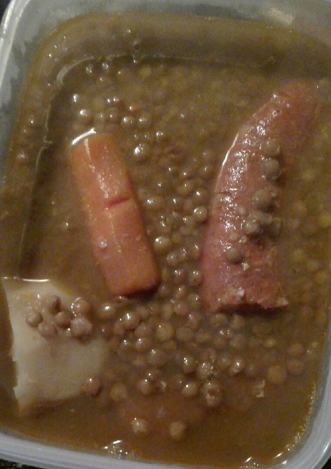 Una foto de Lentejas con chorizo