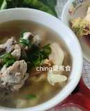 古早味清燉高麗菜乾排骨湯