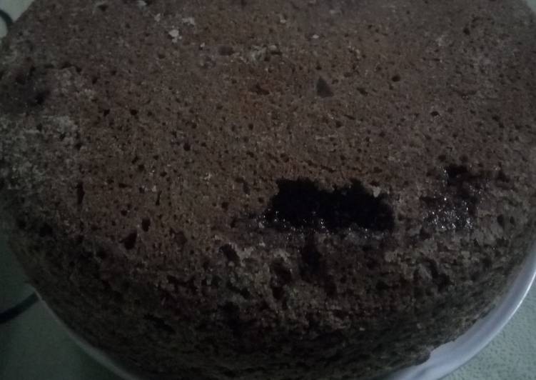 Naked Minty Chocolate Cake
