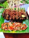 Sate paruh bumbu rendang