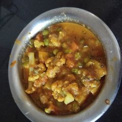 A picture of Dhaba style Vegetable curry.