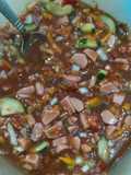 Turkey Sausage Ceviche