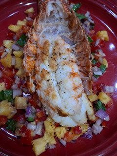A picture of Spicy Pineapple Lobster.
