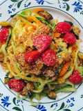 Zucchini Spaghetti...Full of Flavor