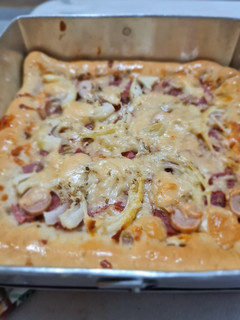 Foto resep Pizza homemade simple