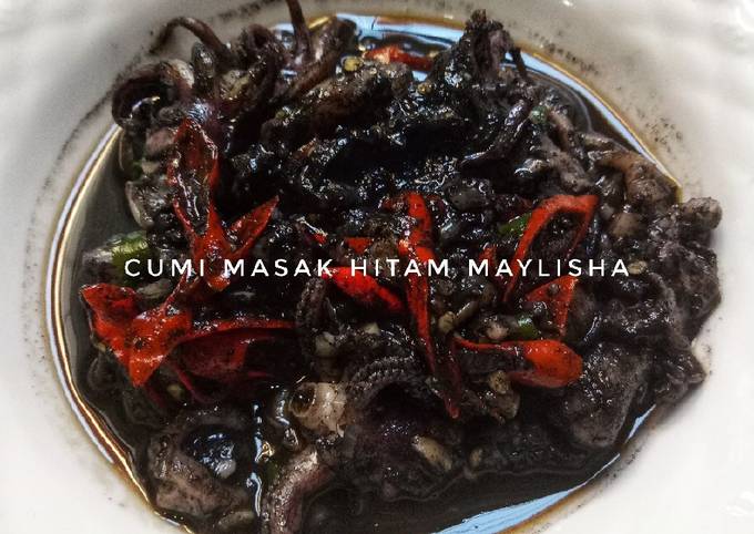 Resep Cumi Masak Hitam oleh Maylisha - Cookpad