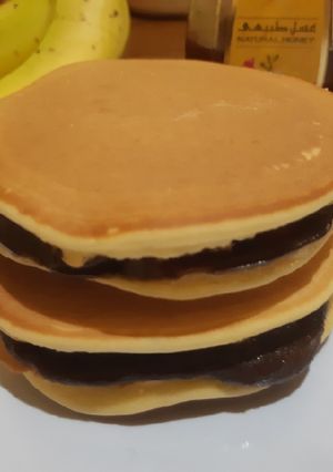 Foto resep Pancake Jepang aka Dorayaki tanpa Soda Kue
