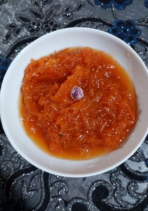 عکسی از دستور مربا هویج