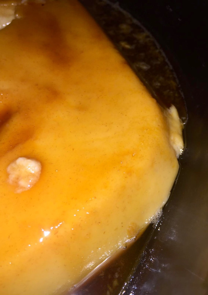 Una foto de Flan de plátano🍮