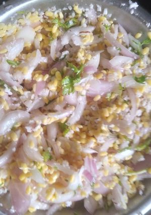 A picture of Moong Dal Salad.