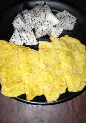 Foto resep Pancake labu (diet tanpa minyak)