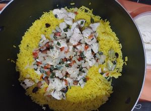 Una foto de Arroz persa