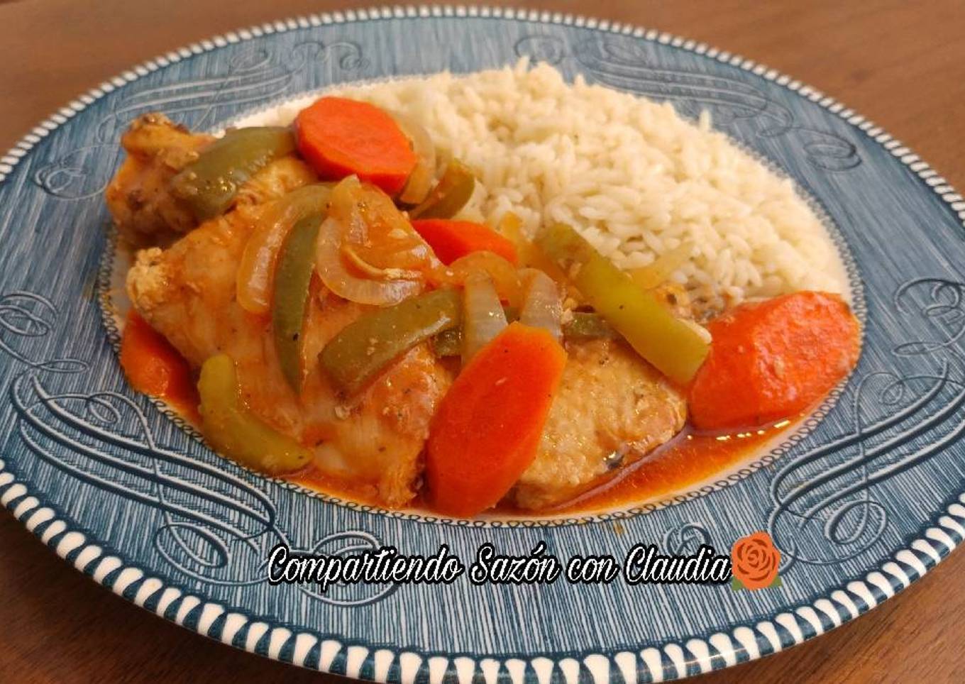 Pollo en escabeche🌹