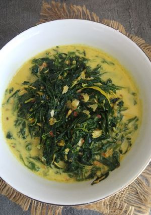 Foto resep Gulai rebon daun singkong