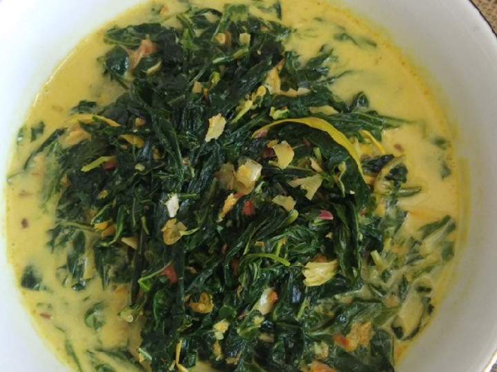 Resep Gulai rebon daun singkong yang Enak Banget