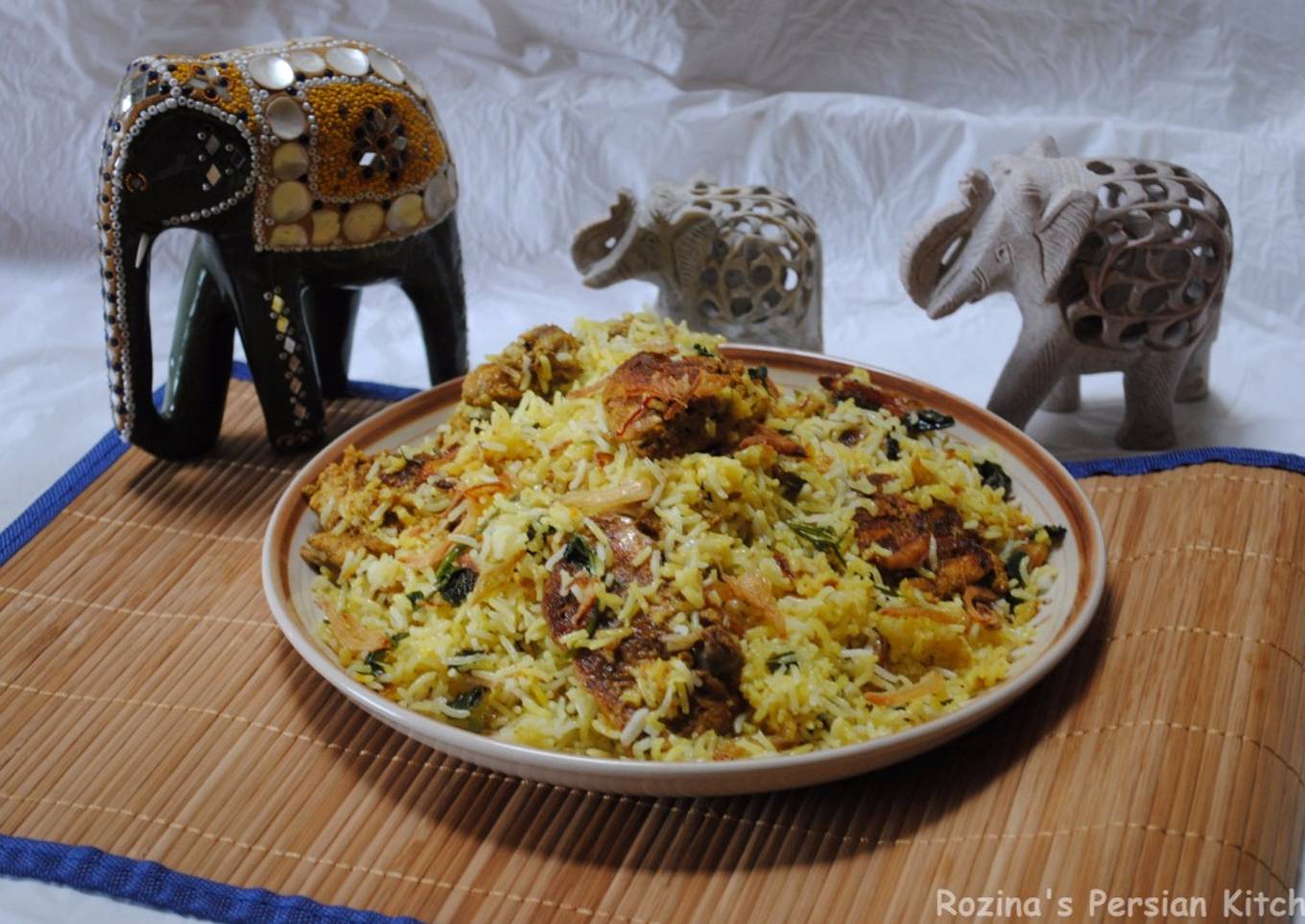 My chicken biryani