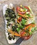 Filet de merluza al horno