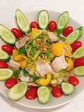 ใบเซเลอรี่ผัดหมูสามชั้น คีโต