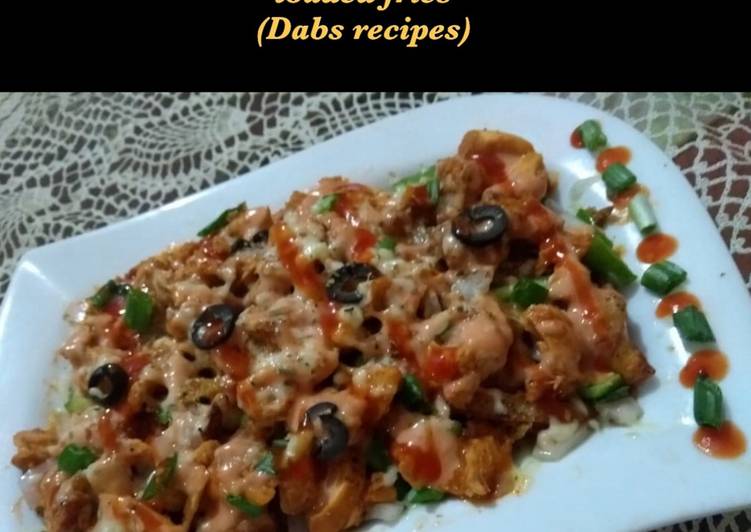 Chicken n Cheese loaded fries