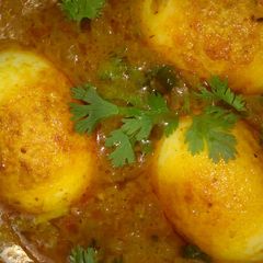 Egg curry A picture of Egg curry.