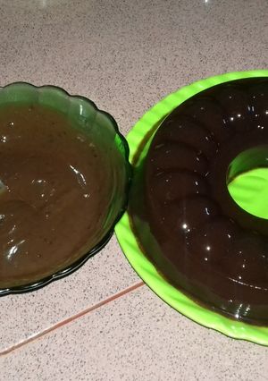 Foto resep Agar coklat dan fla coklat simple abis
