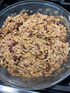 A picture of Red Beans & Rice.