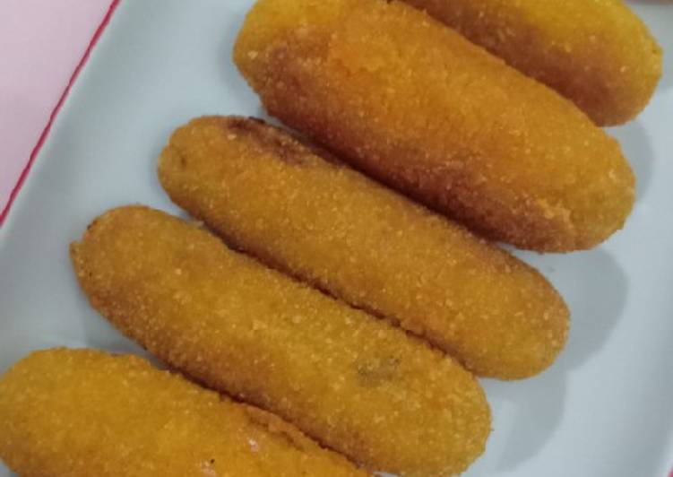 Stik pisang keju Stik pisang keju