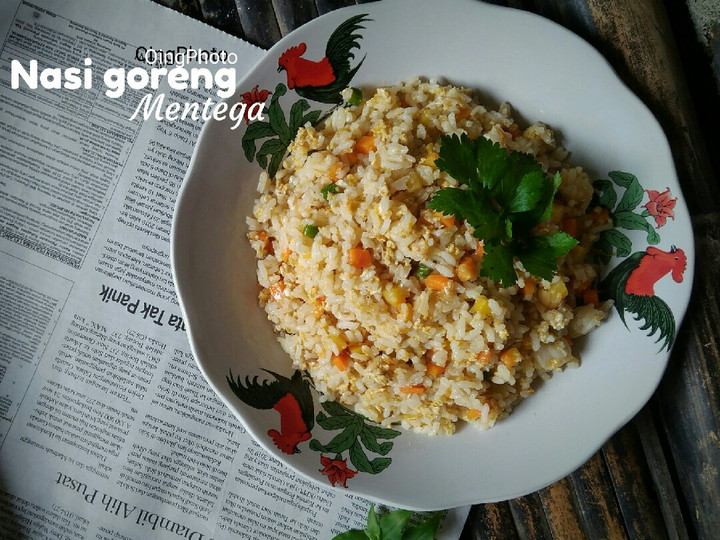 Resep Nasi goreng mentega yang Enak