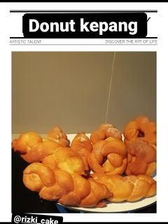 Foto resep Donut kepang