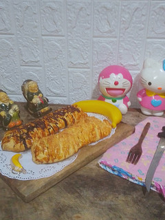 Foto resep Banana Strudel Or Strudel Pisang~Puff Pastry Homemade No Korsvet