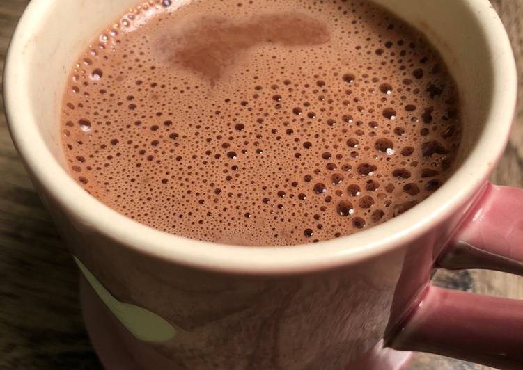 Simple Way to Prepare Homemade Peruvian hot chocolate - vegan
