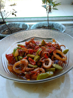 Foto resep Tumis cumi pete