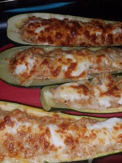 Töltött cukkini recept fotója