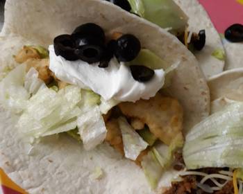 The New Way Make Recipe Fresh Fish Soft Taco while on vacation Home Style