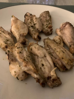 Una foto de Alitas de pollo al horno