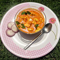 A picture of Shahi paneer recipe.
