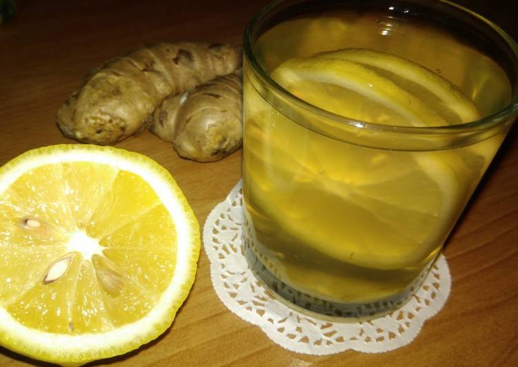 makanan Lemon ginger tea untuk Diet Jadi, mengenyangkan