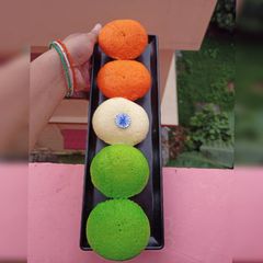 A picture of TriColour Cupcakes Independence Day Special.