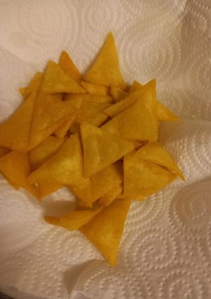 Una foto de Nachos caseros